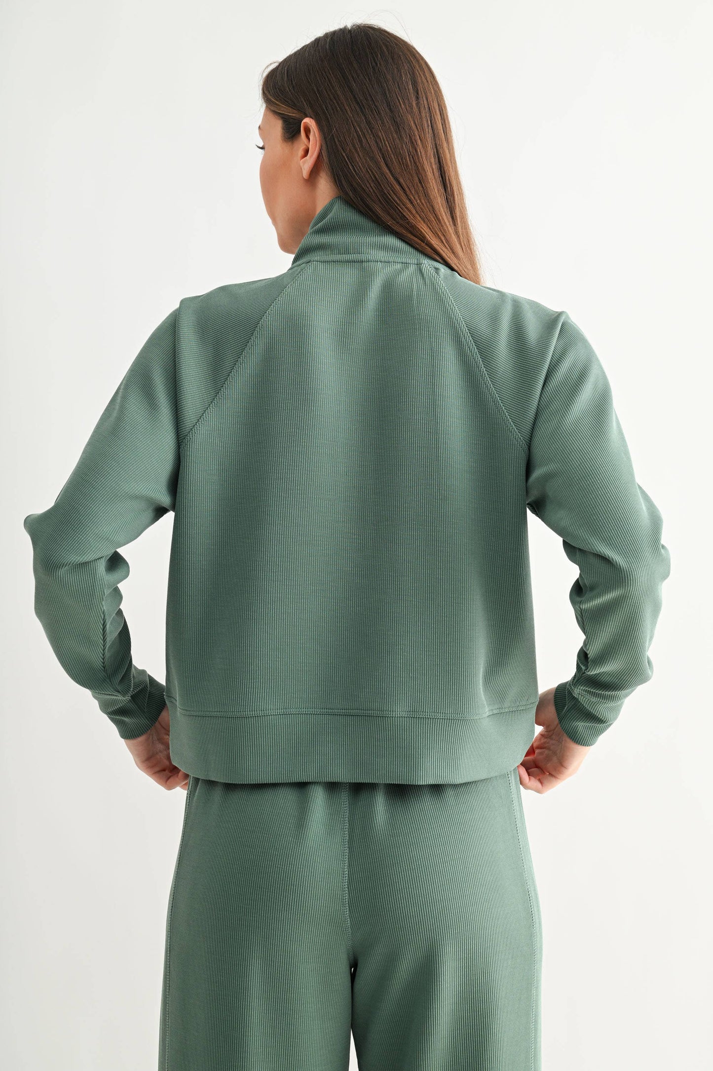 Luxe Rib 1/4 Zip Sweater