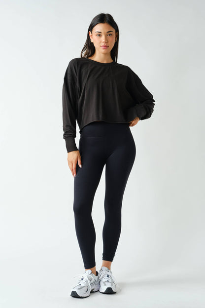 Open Back Long Sleeve Tee