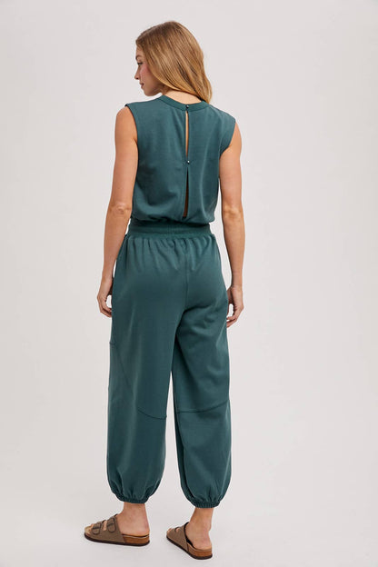 Drawstring Jumpsuit