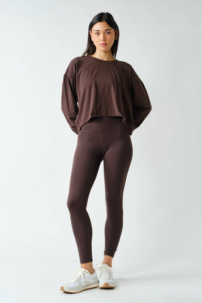 Open Back Long Sleeve Tee
