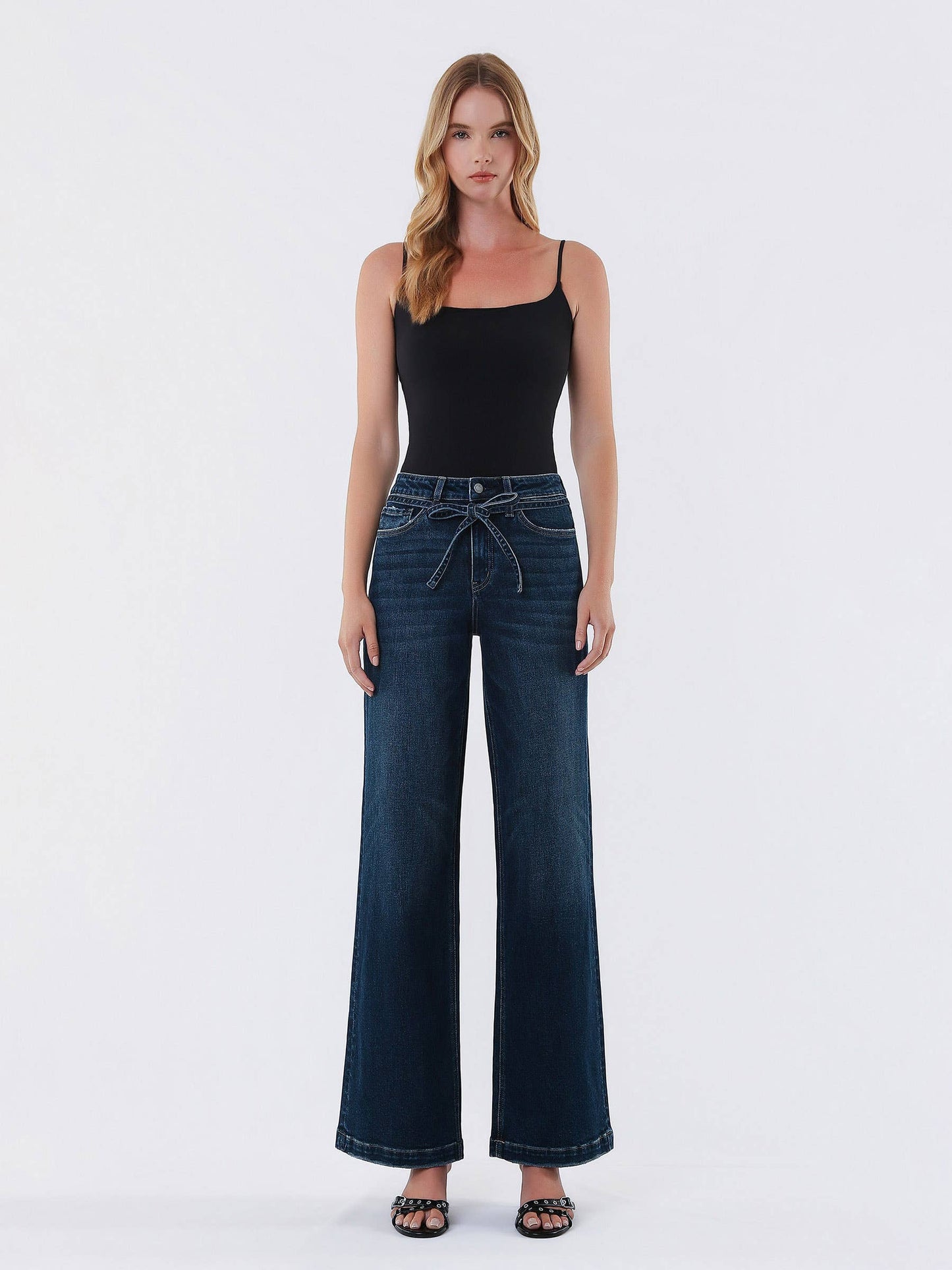 Wide Leg with Tie