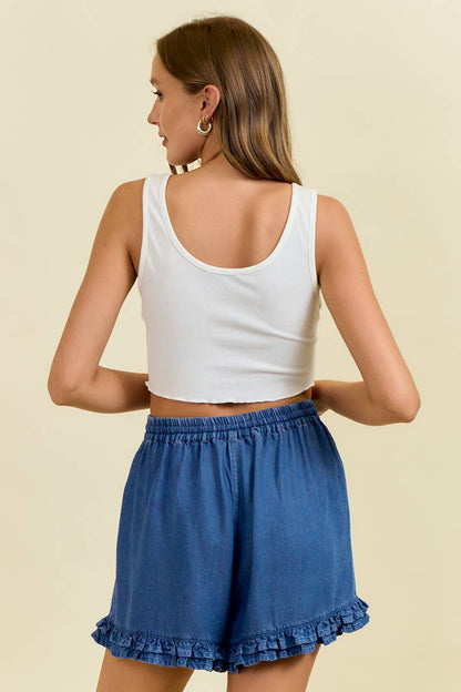Ruffle Shorts