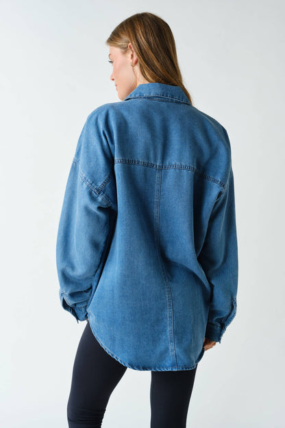 Denim Oversized Shacket