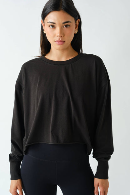 Open Back Long Sleeve Tee