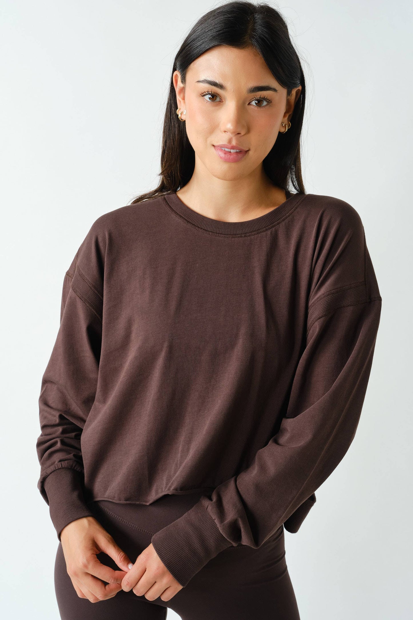 Open Back Long Sleeve Tee
