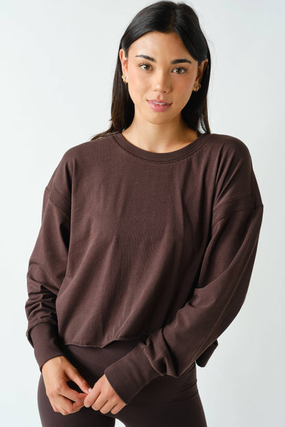 Open Back Long Sleeve Tee