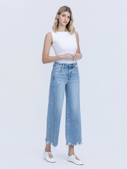 Cropped Wide Leg