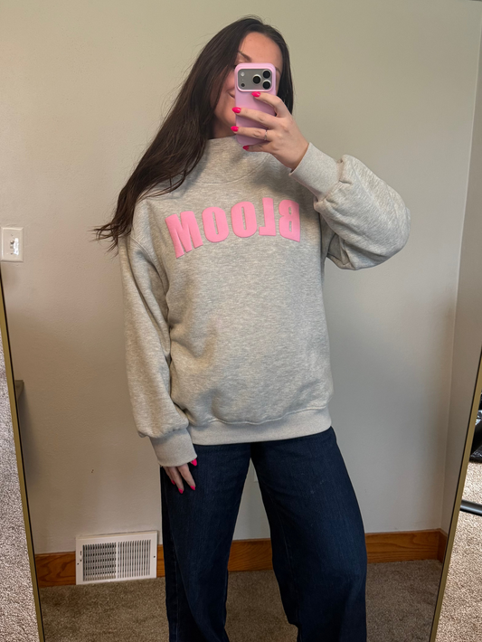 Bloom Mock Neck Sweatshirt