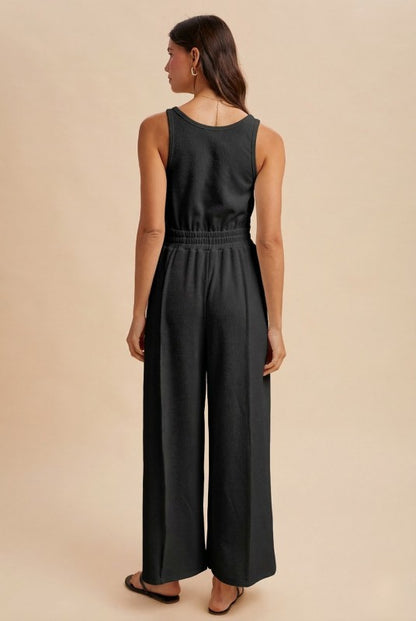 Wideleg Jumpsuit