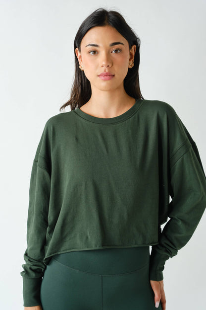 Open Back Long Sleeve Tee