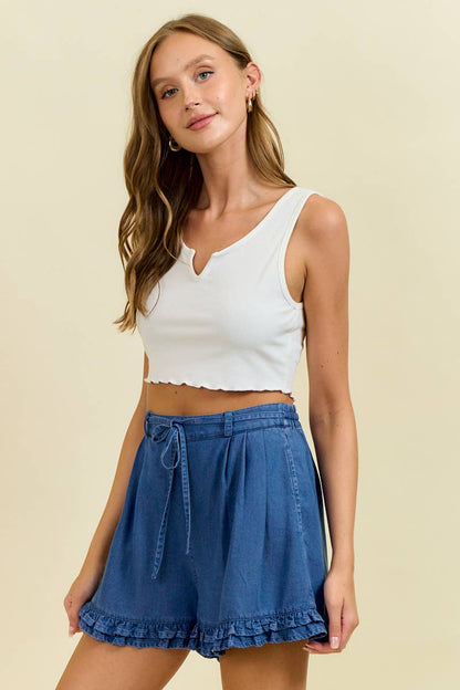 Ruffle Shorts